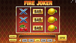 Fire Joker a Casombie kaszinóban