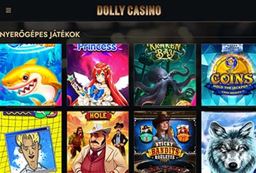 A Dolly Casino játékválasztéka