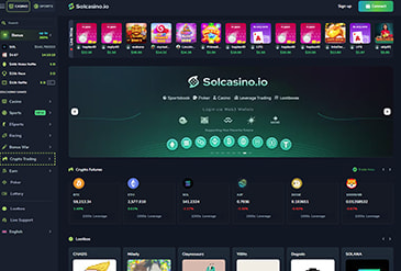 A Sol Casino Főoldala