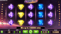 Starburst a Midas Luck kaszinóban