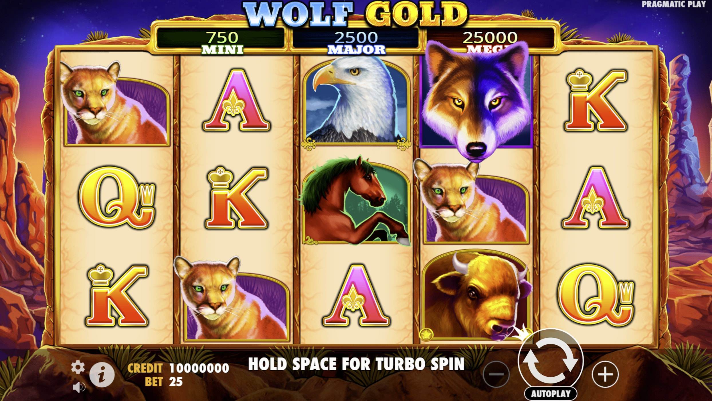Wolf Gold a 20Bet kaszinóban