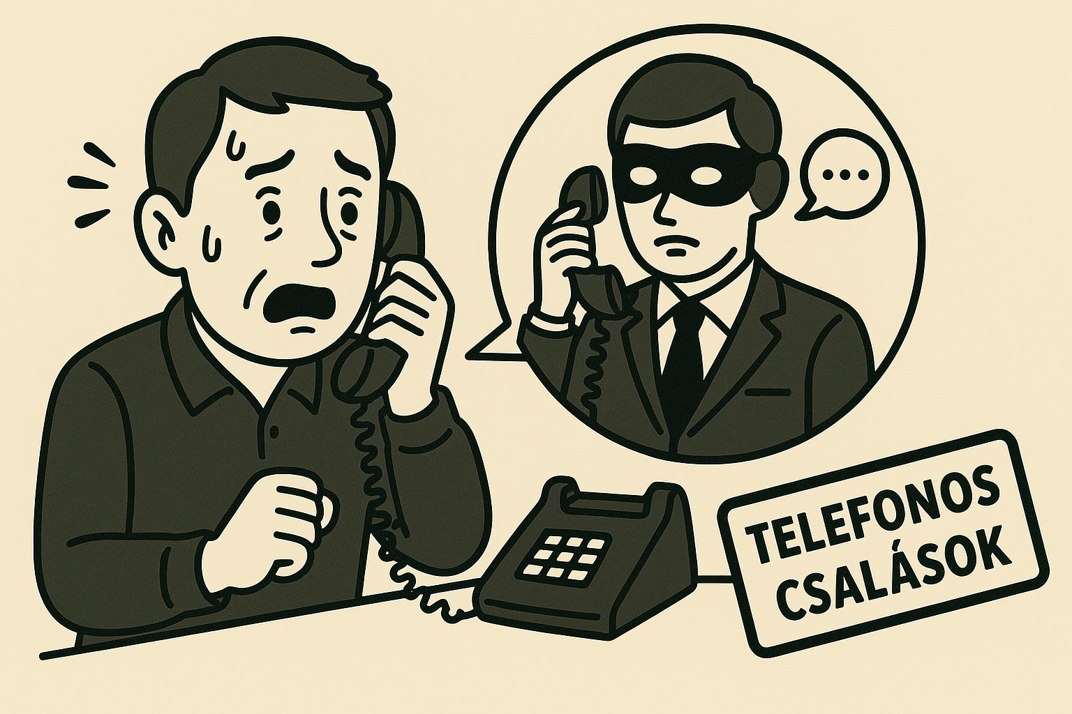 Csaló telefonhívások