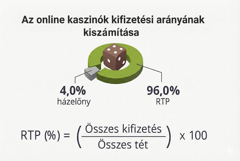 Kifizetési arány kiszámítása az online kaszinókban