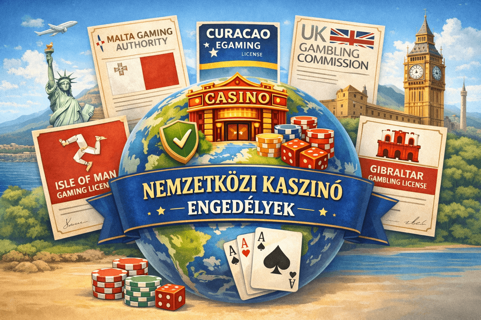 Nemzetközi online kaszinó engedélyek bemutatása